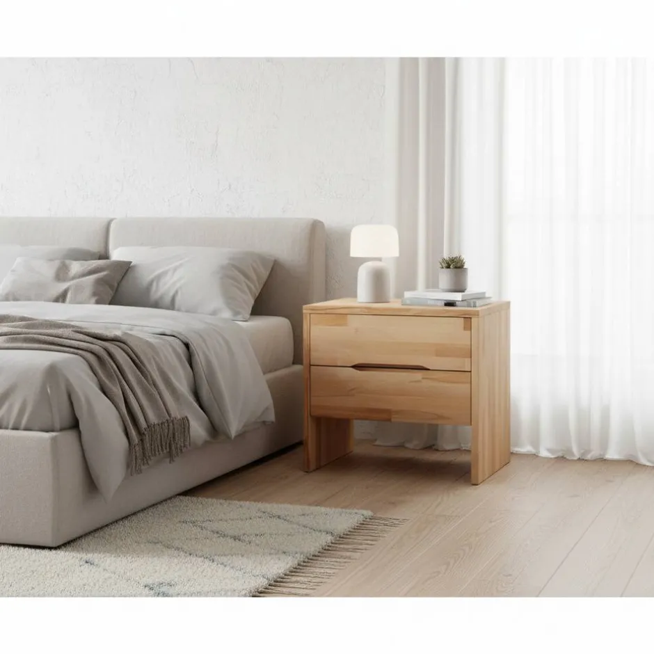 Nachtkommoden|Nachttisch*Pharao24 Nachttisch Rollon