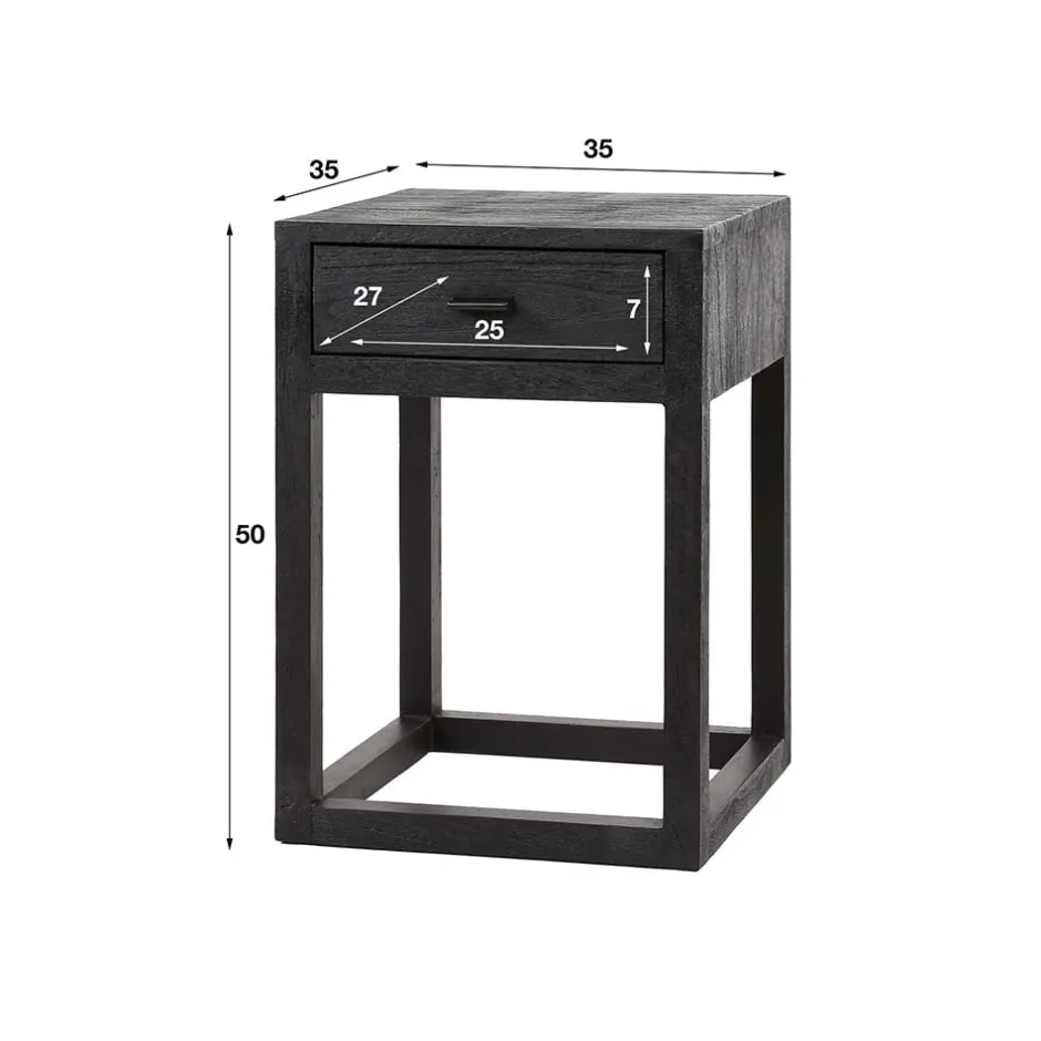 Pharao24 Nachttisch Traciana> Nachtkommoden|Nachttisch