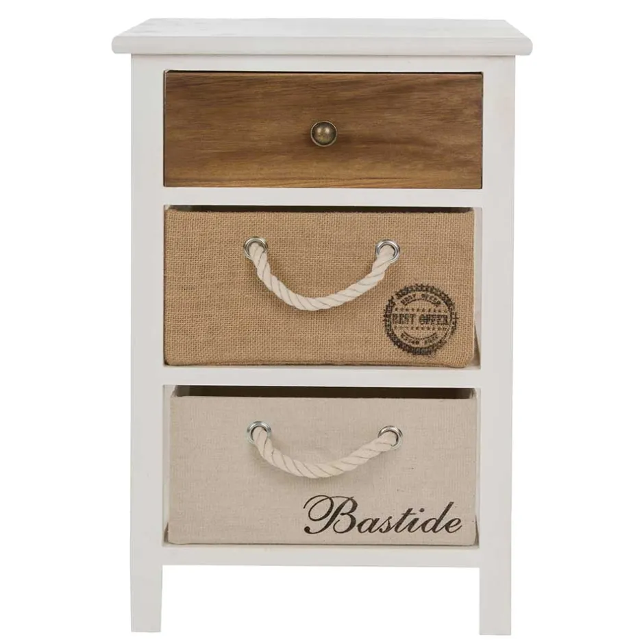 Nachtkommoden|Nachttisch*Pharao24 Nachttischkommode Bahma