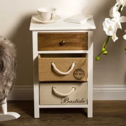 Nachtkommoden|Nachttisch*Pharao24 Nachttischkommode Bahma