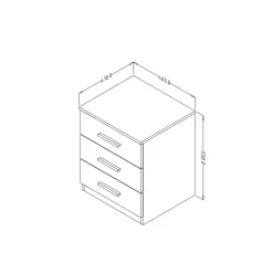 Pharao24 Nachttischkommode Jannik><noscript><img width=