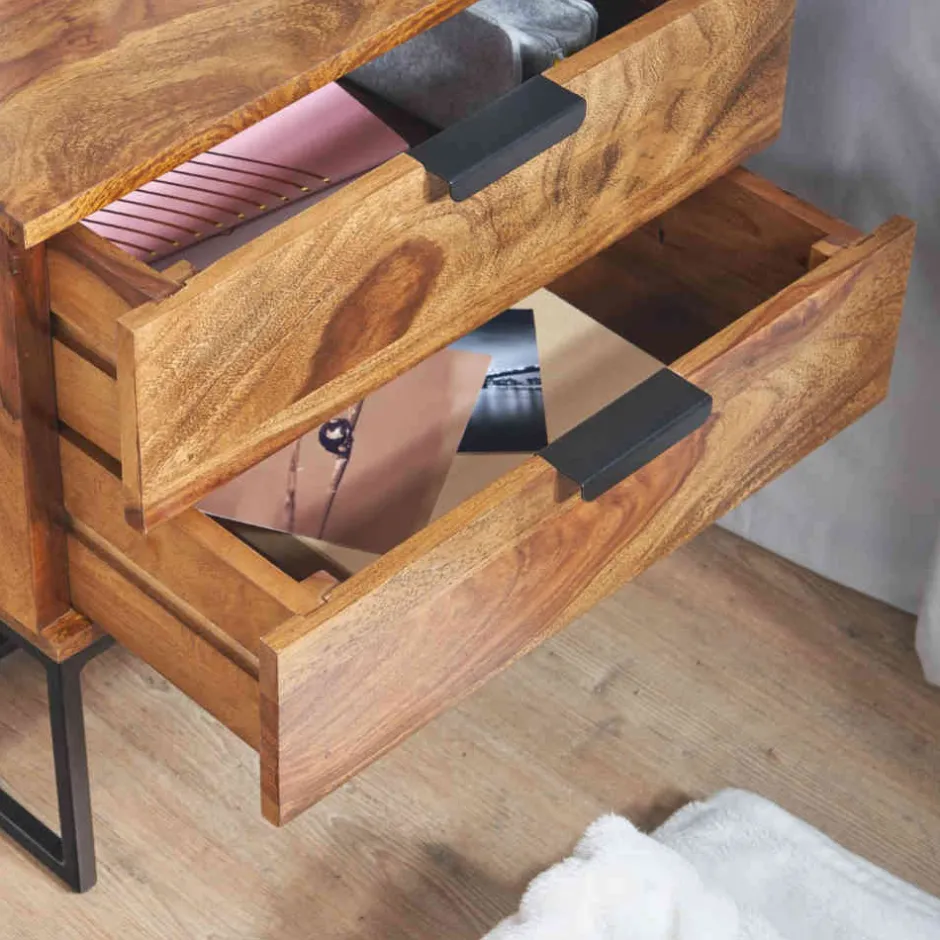 Nachtkommoden|Nachttisch*Pharao24 Nachttischkommode Serina