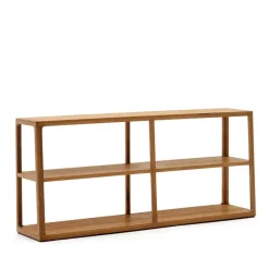 Wohnzimmerregale|Massivholzregale*Pharao24 Niedriges Bücher Regal Idian