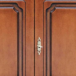 Küchenkommode|Wohnzimmerkommoden*Pharao24 Nussbaumfarbenes Sideboard Cadruna