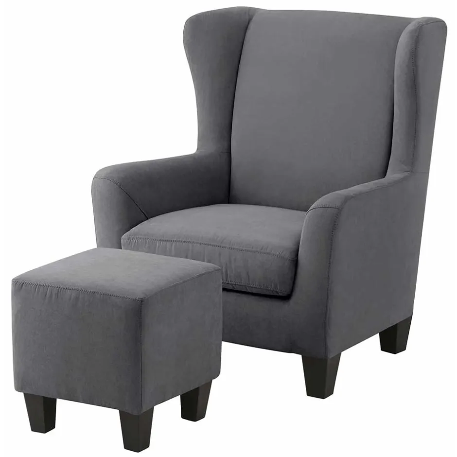 Wohnzimmer Sessel|Ohrensessel*Pharao24 Ohrenbackensessel Opium