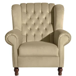 Polstermöbel|Wohnzimmer Sessel*Pharao24 Ohrenbackensessel Pandau