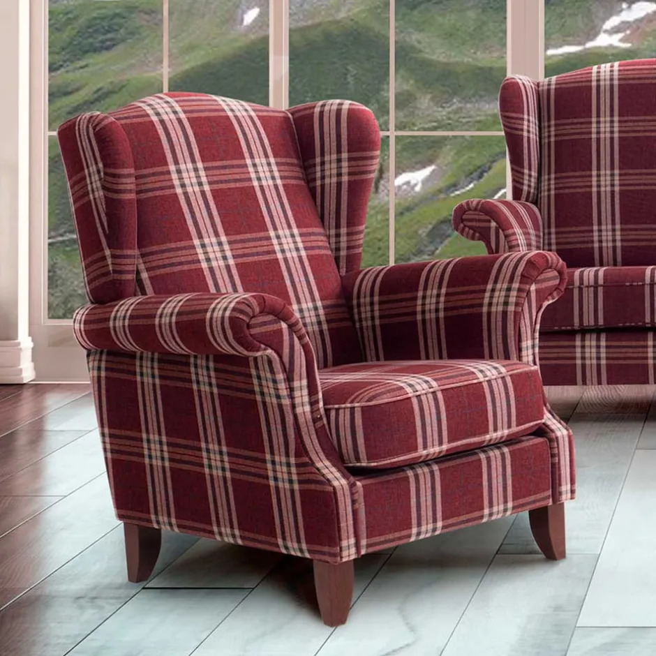 Wohnzimmer Sessel|Ohrensessel*Pharao24 Ohrensessel Curt