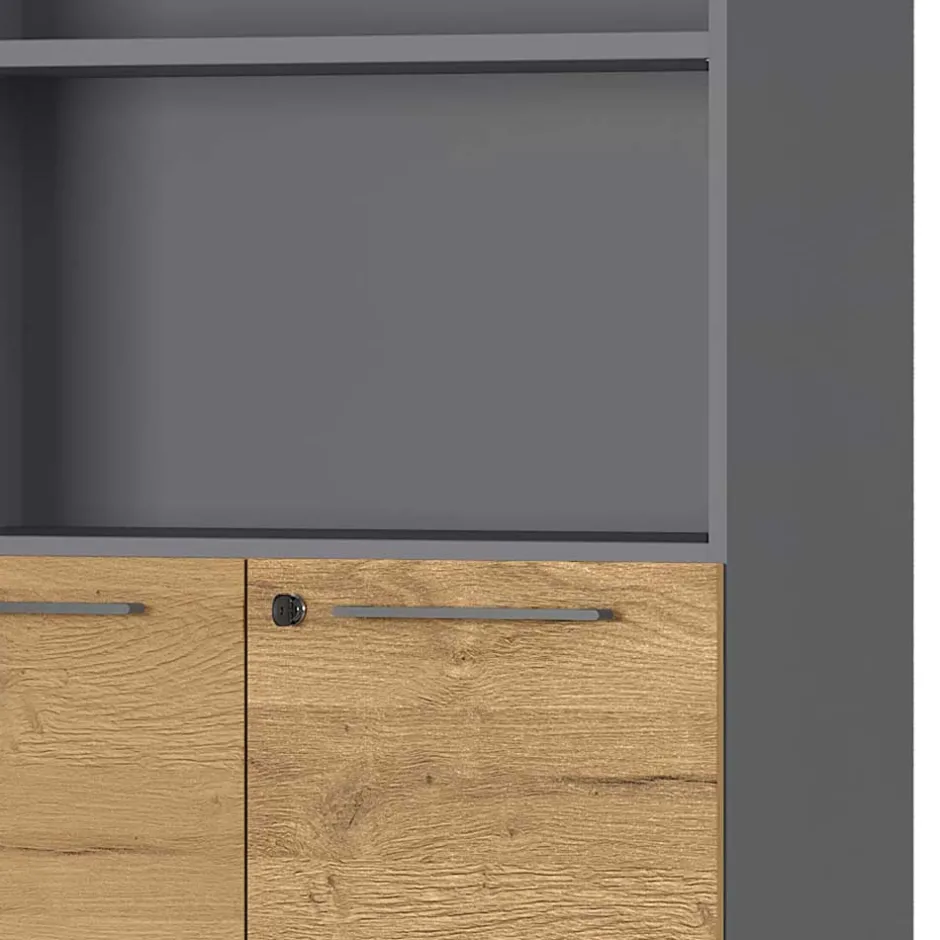 Büroschränke|Aktenschränke*Pharao24 Ordnerschrank Zaraktis