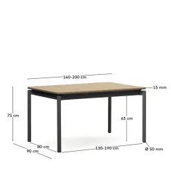 Ausziehtische|Gartenmöbel*Pharao24 Outdoor Esstisch Tergola