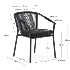 Gartenmöbel*Pharao24 Outdoor Stühle Ginhopa