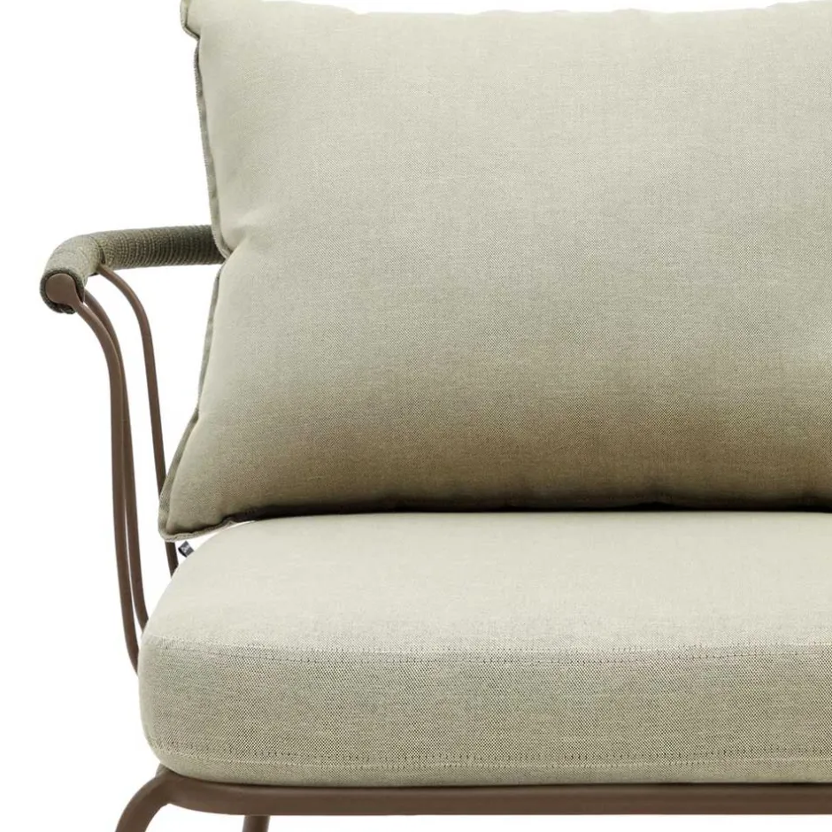 Pharao24 Outdoor Zweiersofa Meckey> Wohnzimmercouch|2 Sitzer Sofa