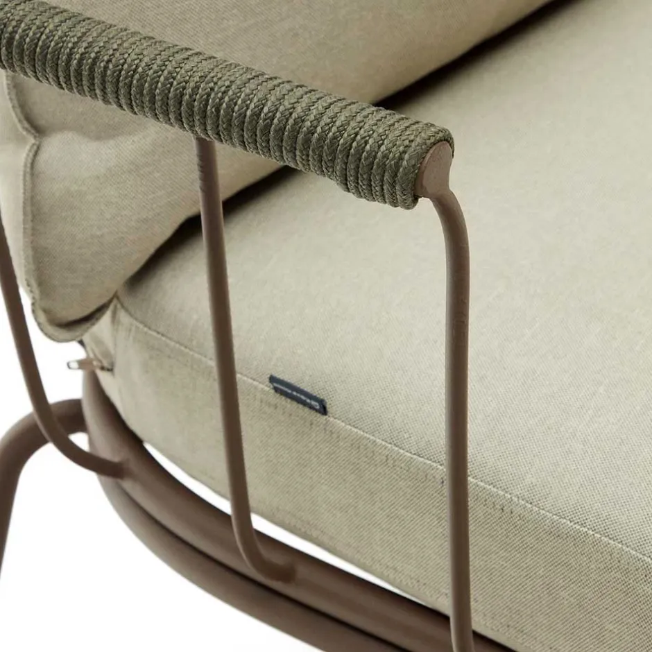 Pharao24 Outdoor Zweiersofa Meckey> Wohnzimmercouch|2 Sitzer Sofa