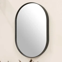 Wandspiegel|Schlafzimmerspiegel*Pharao24 Ovaler Wandspiegel Tanoru