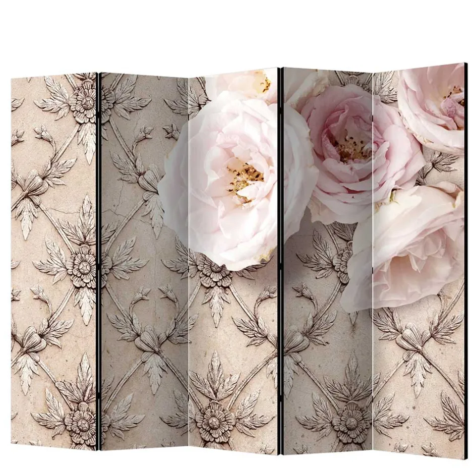 Pharao24 Paravent floral Nilrem> Paravents|Raumteiler