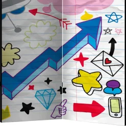 Paravents|Raumteiler*Pharao24 Paravent für Kinder Linall