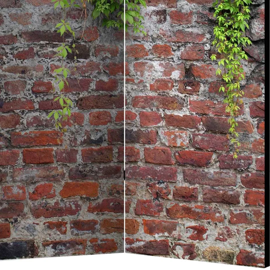 Paravents|Raumteiler*Pharao24 Paravent Mauer Optik Curtis