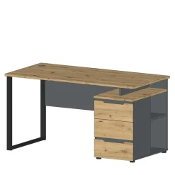 Computertische|Jugendschreibtische*Pharao24 PC Schreibtisch Esdravos