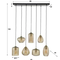 Lampen Und Leuchten*Pharao24 Pendelleuchte Culesco