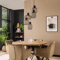 Lampen Und Leuchten*Pharao24 Pendelleuchte Jesafina