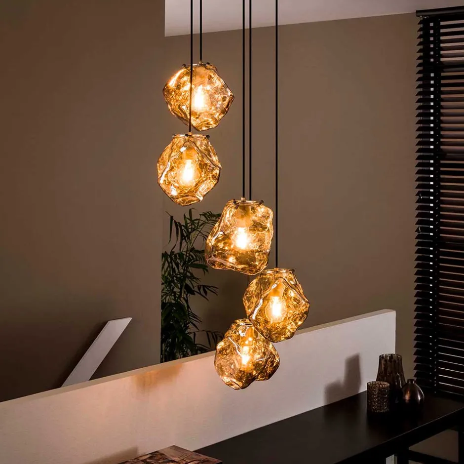 Lampen Und Leuchten*Pharao24 Pendelleuchte Jezana