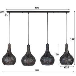 Pharao24 Pendelleuchte Trainy><noscript><img width=