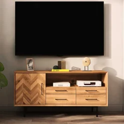 Pharao24 Phonomöbel Yalley> Fernsehtische|Massivholz Tv Möbel