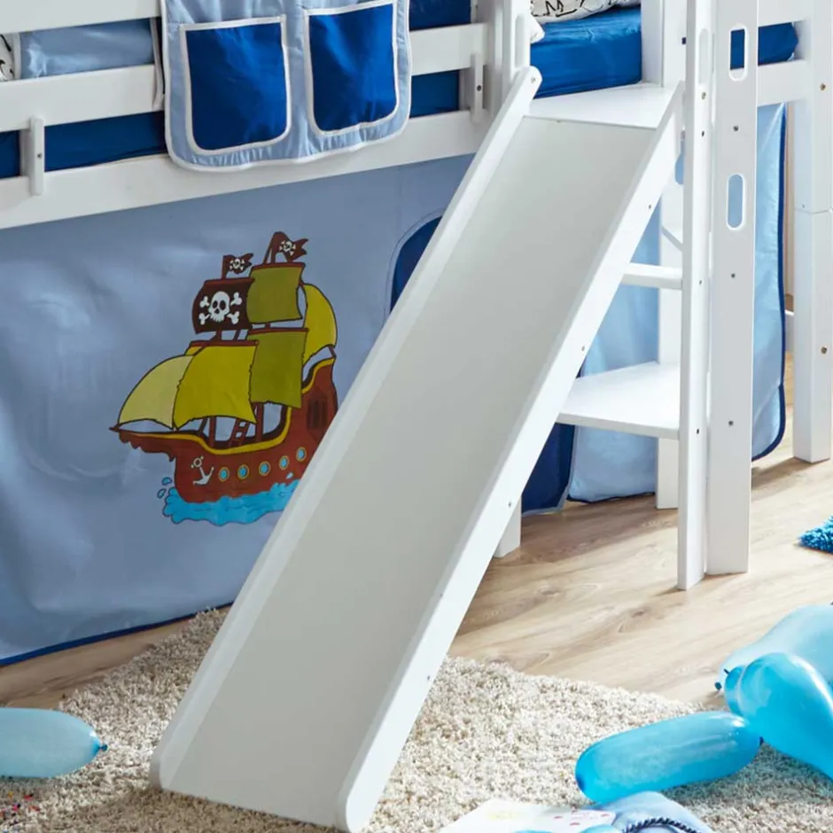 Pharao24 Pirat Spielbett Bilboa>Kinder Piratenbett|Kinderhochbetten