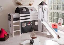 Pharao24 Piratenbett Lasse>Kinder Piratenbett|Kinderhochbetten