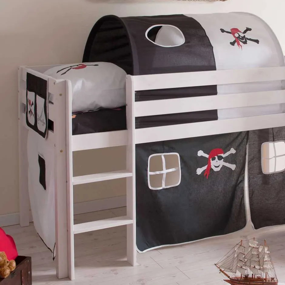 Spielbetten|Kinderhochbetten*Pharao24 Piratenbett Lyell