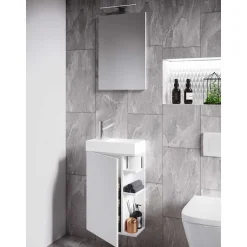 Badmöbel Sets*Pharao24 Platzsparende Badmöbel Emjada