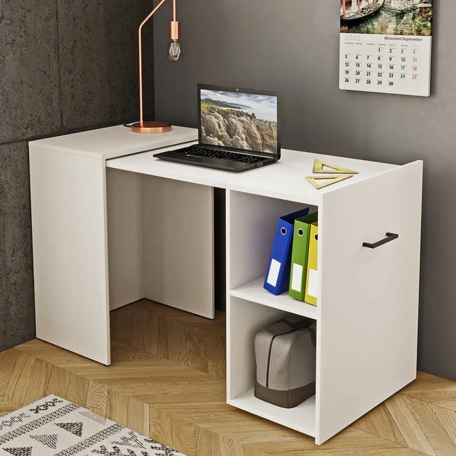 Schreibtische*Pharao24 Platzsparender Schreibtisch Jaytagro