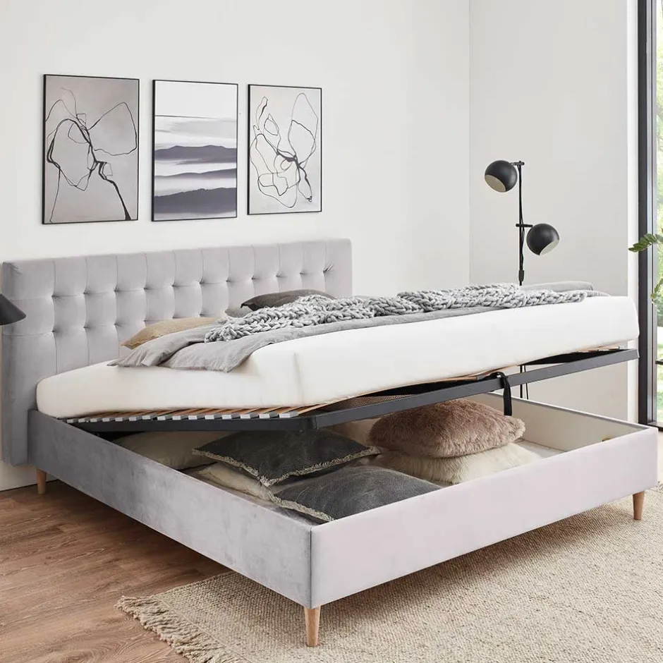 Pharao24 Polster Bett Ansar> Funktionsbetten|Schubkastenbetten