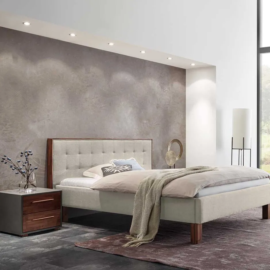 Doppelbetten|Polsterbetten*Pharao24 Polster Bett 140x200 cm Dirica