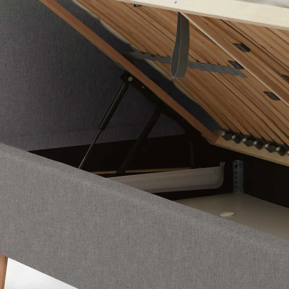 Funktionsbetten|Schubkastenbetten*Pharao24 Polster Doppelbett Cadama