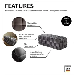 Pharao24 Polsterbank Eleva><noscript><img width=