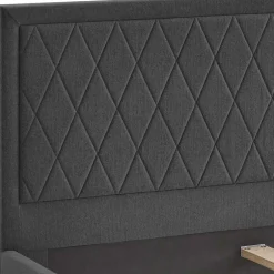 Polsterbetten*Pharao24 Polsterbett Anthrazit Duclia