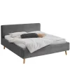 Pharao24 Polsterbett in Anthrazit Okudera> Komfortbetten|Polsterbetten