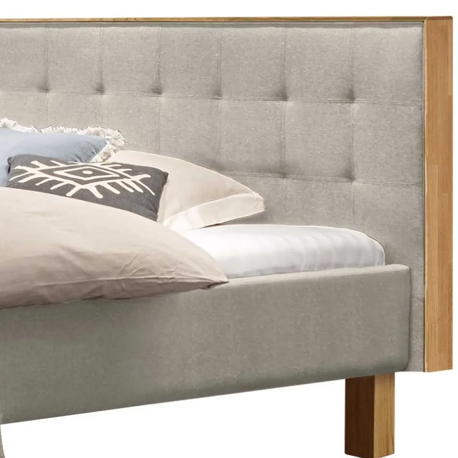 Pharao24 Polsterbett in Beige Petrolina> Polsterbetten