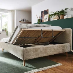 Funktionsbetten|Schubkastenbetten*Pharao24 Polsterbetten Beige Atrios