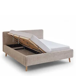 Funktionsbetten|Schubkastenbetten*Pharao24 Polsterbetten Beige Atrios