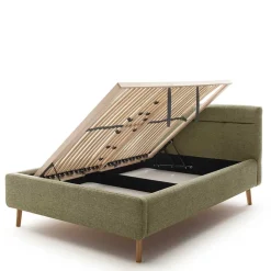 Funktionsbetten|Schubkastenbetten*Pharao24 Polsterbettgestell Oxana