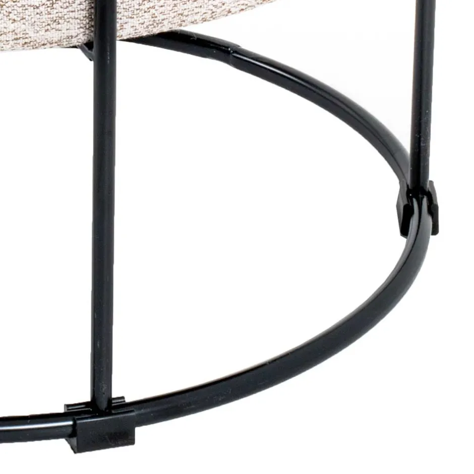 Pharao24 Polsterhocker Charin> Sitzhocker