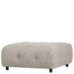 Pharao24 Polsterhocker Hellgrau Ajama> Sitzhocker