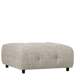 Pharao24 Polsterhocker Hellgrau Ajama> Sitzhocker