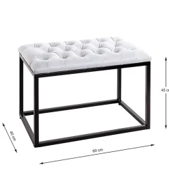 Garderobenhocker*Pharao24 Polsterhocker Hypening