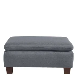 Hocker|Sitzhocker*Pharao24 Polsterhocker Jeansblau Rocket