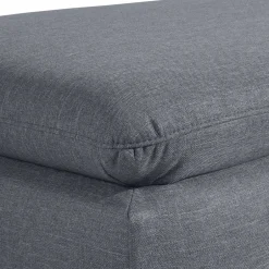 Hocker|Sitzhocker*Pharao24 Polsterhocker Jeansblau Rocket