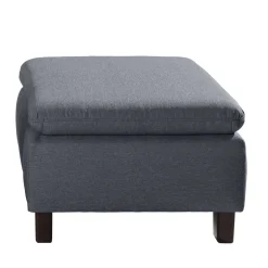 Hocker|Sitzhocker*Pharao24 Polsterhocker Jeansblau Rocket