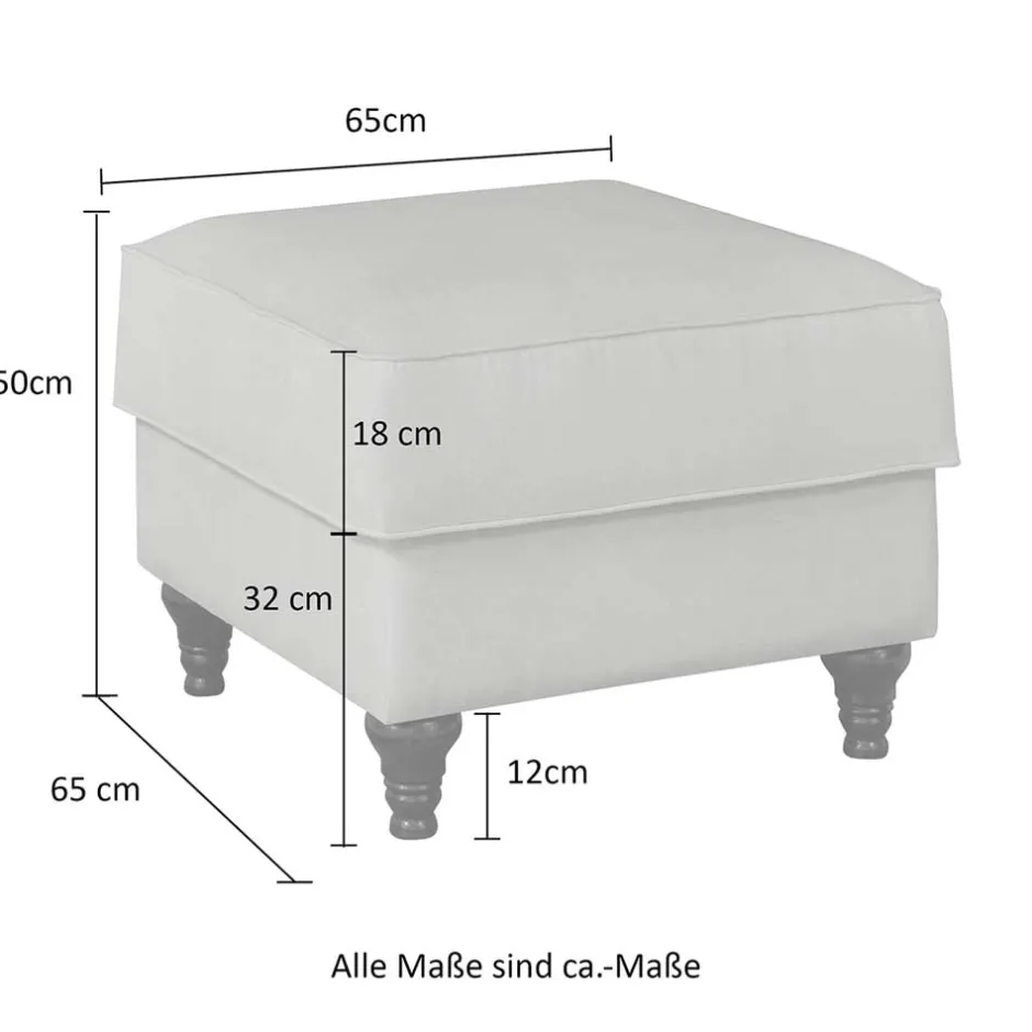 Sitzhocker|Hocker*Pharao24 Polsterhocker Mallorca