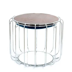 Sitzhocker*Pharao24 Polsterhocker Vienna